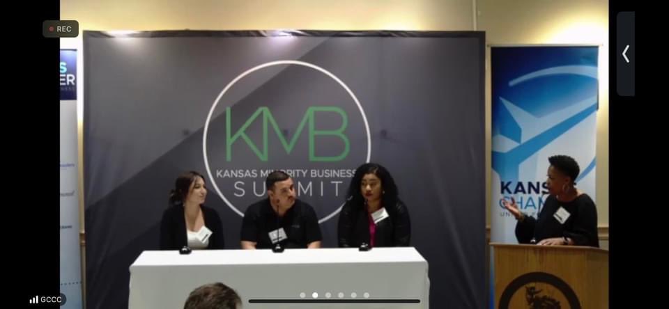 KansasChamber's tweet photo. PM panelists at #KMB22 have kept pace sharing insights and taking part in discussions that matter to #MinorityBusinesses. At each event location, attendees heard from #MinorityOwnedBusiness panels and later rejoined for a panel on #Hiring & #RetainingEmployees.
#KSJobCreators https://t.co/9cob5mB2Q4