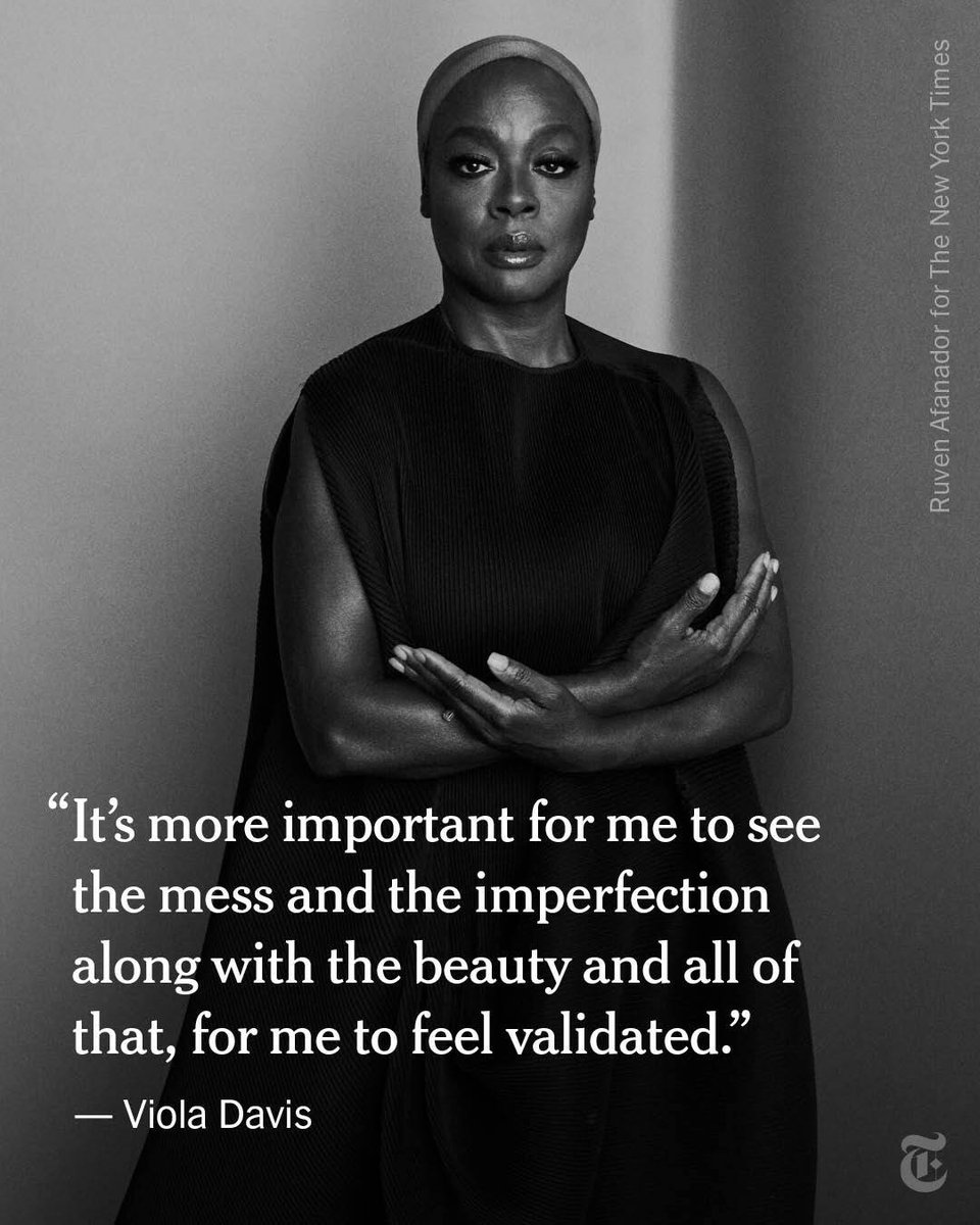 “The only reason to keep secrets is because of shame. I don’t want to do that anymore,” Viola Davis said in an interview with <a href="/nytmag/">NYT Magazine</a>. nyti.ms/3OhKhKf