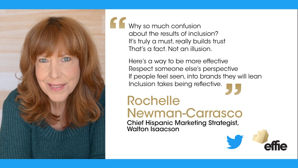 Effie_US's tweet photo. .@nuevohombre of @WaltonIsaacson joined us at @Twittermktg's NYC office today to judge the Multicultural #Effies. She (poetically!) shares how inclusion can drive #marketing effectiveness, #InOneTweet. https://t.co/tVERvSvIce