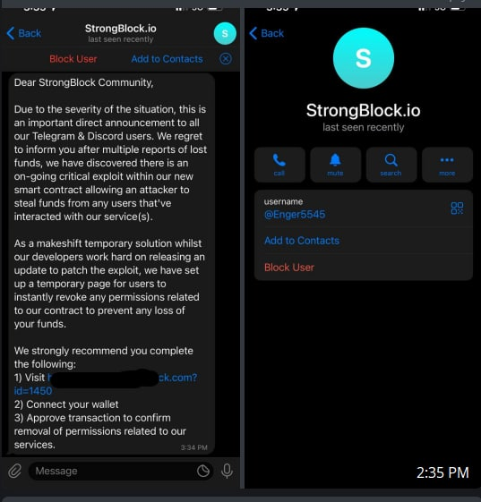 🚨🚨🚨 SCAM ALERT🚨🚨🚨