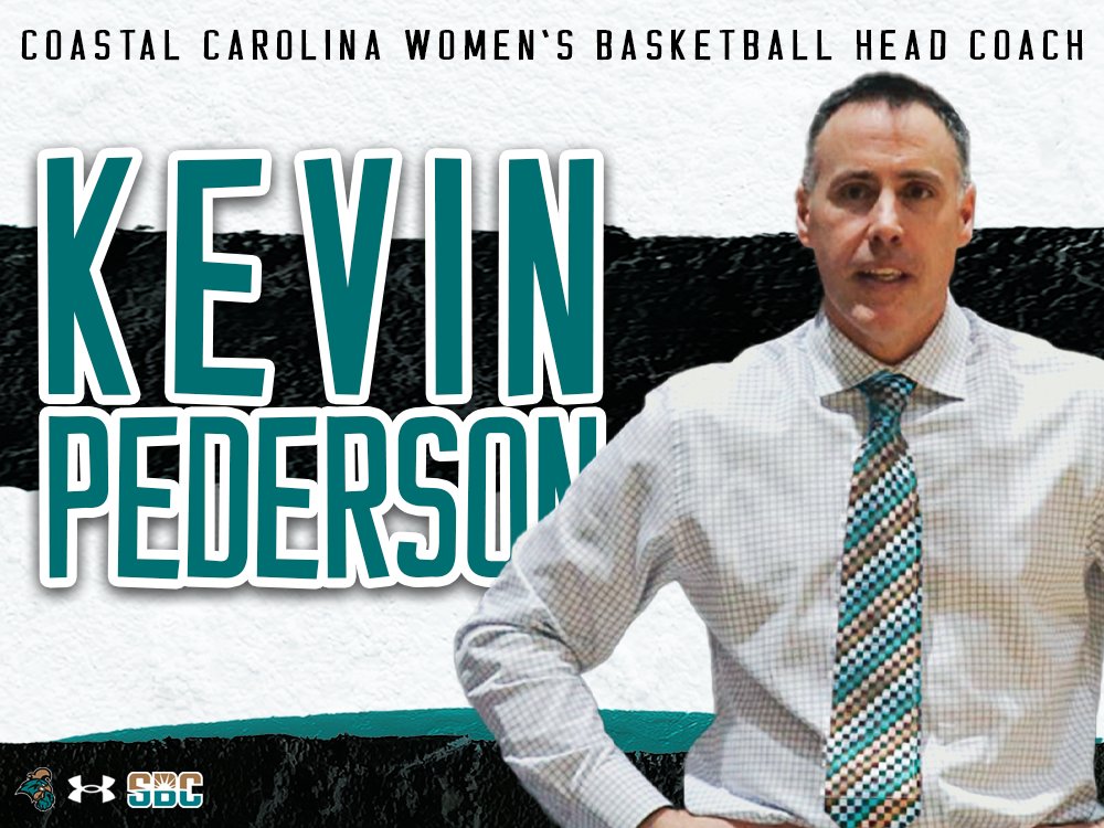#TEALNATION, join us in welcoming our NEW HEAD COACH Kevin Pederson (<a href="/CoachKPederson/">Kevin Pederson</a>) to the Coastal family!
#ChantsUp 

bit.ly/3uvZu2d