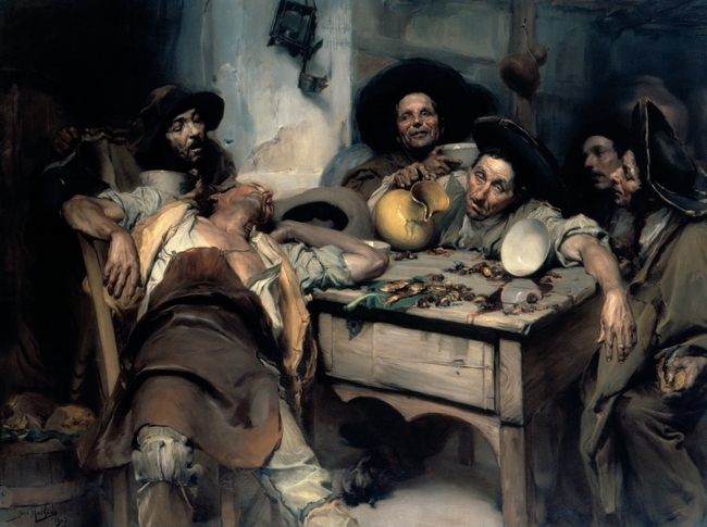 DarrellWakelam's tweet photo. "The Staffroom" by Jose Malhoa 😅 https://t.co/rSzSwPYcKQ