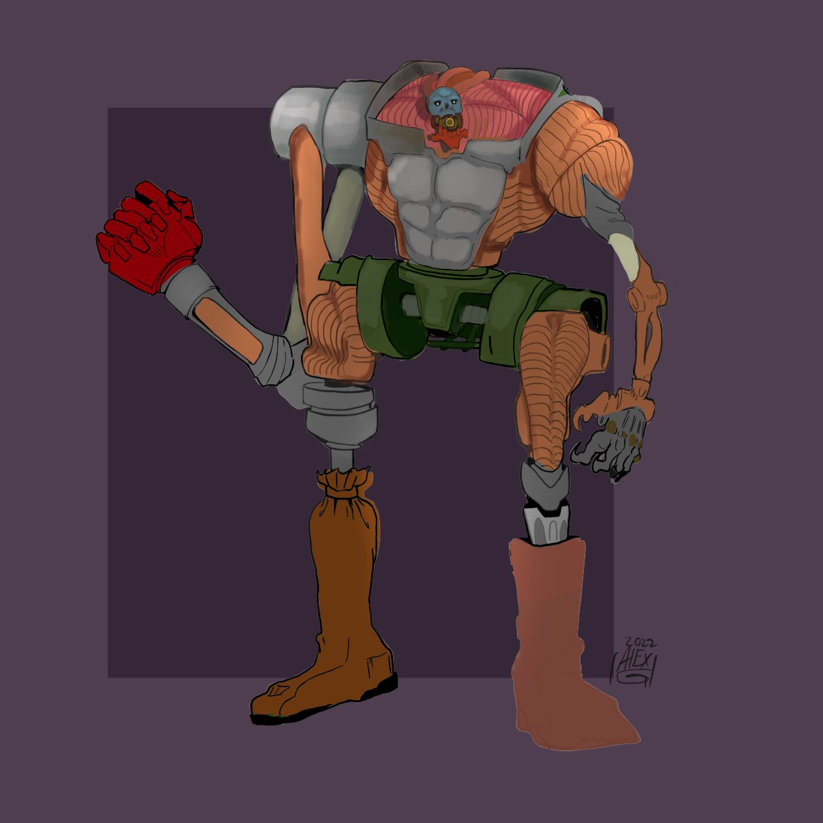 AlexDrawsCool's tweet photo. #PortfolioDay some actual recent work by yours truly~

Really digging some sci-fi realness around these times

#characterdesign #conceptart https://t.co/M9OcICZifA