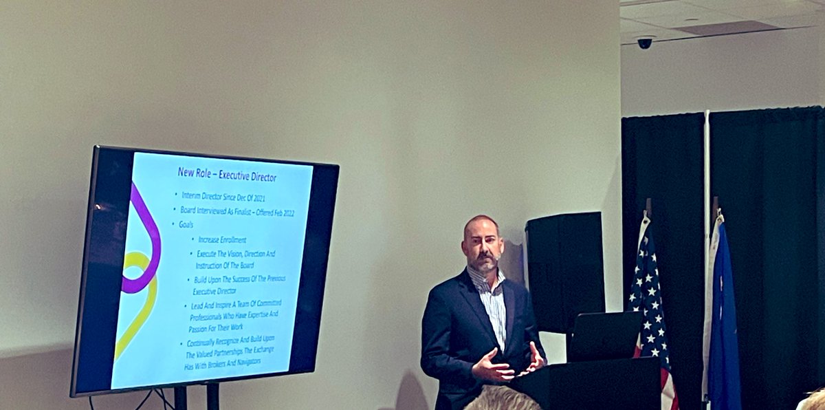 erickaaviles's tweet photo. 🎤 Happening now @NVHealthLink Ryan High presenting to @ccahunevada. 

Great insight from our insurance brokers and healthcare specialists as we prepare for next #openenrollment and continued special open enrollment.

#getcoverednv #NVHealthLink #micomunidad https://t.co/bvTGCPjoOW