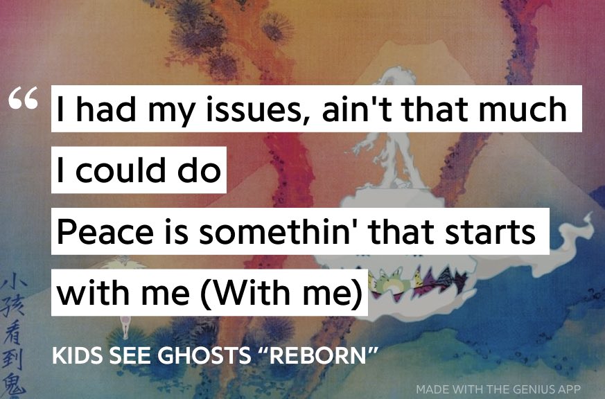 Humologist's tweet photo. Kid Cudi lyric of the day:
(Day 105) https://t.co/YHYSEewNKO