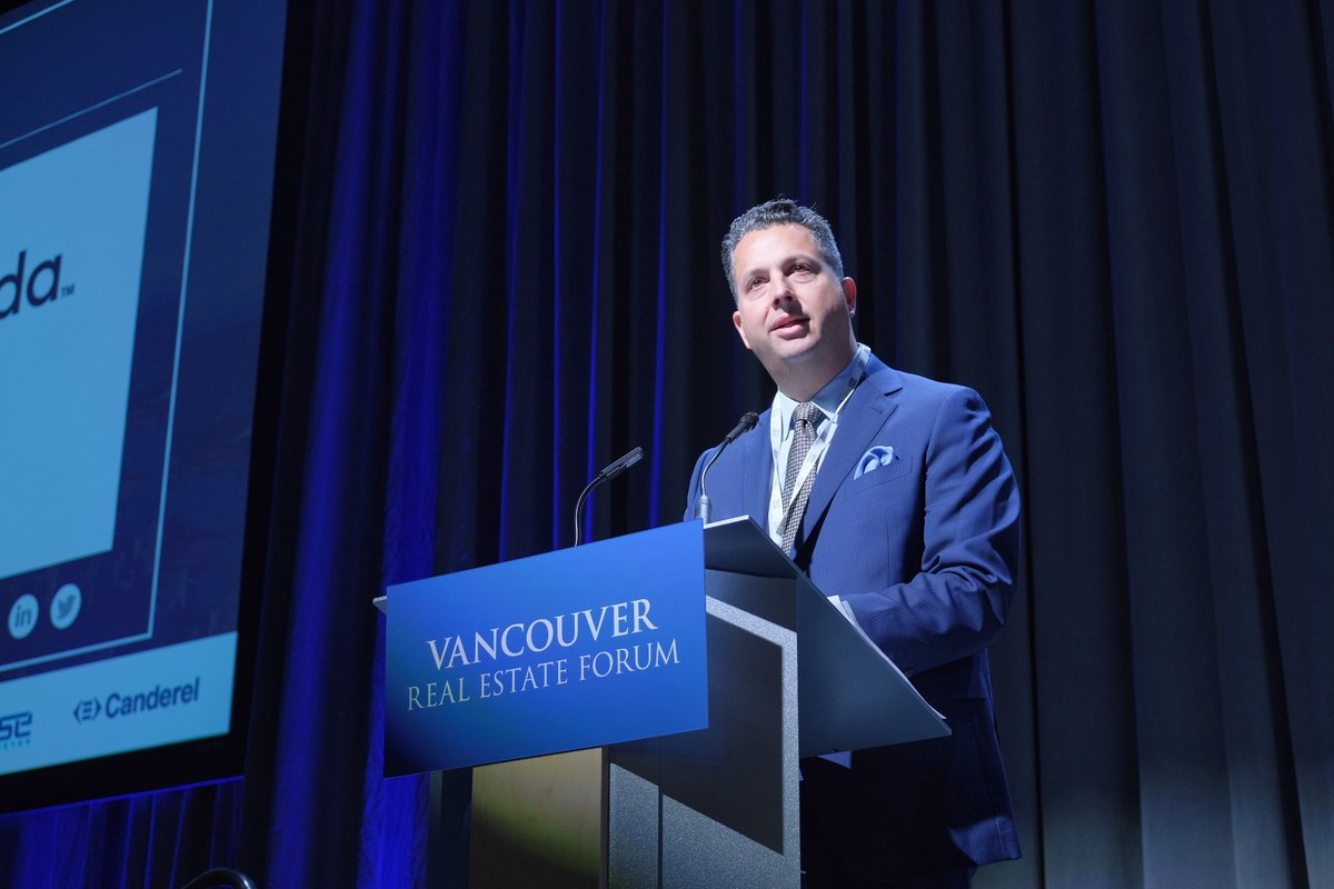 re_forums's tweet photo. We're so happy to be back in person in Vancouver today. We have over 1000 attendees here to discuss the fortitude of the economy in the region. Thank you to all of our speakers, sponsors and attendees who made #VREF22 possible. https://t.co/UZxMJchK87