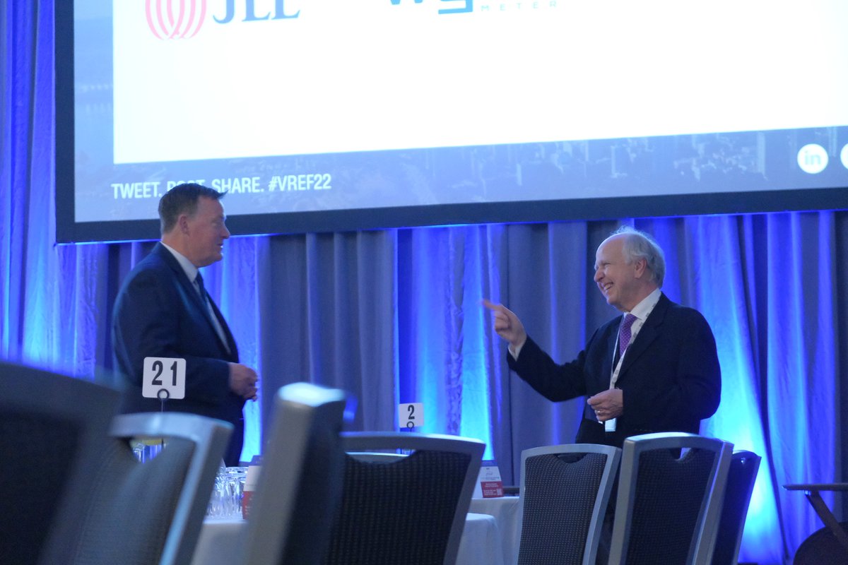 re_forums's tweet photo. We're so happy to be back in person in Vancouver today. We have over 1000 attendees here to discuss the fortitude of the economy in the region. Thank you to all of our speakers, sponsors and attendees who made #VREF22 possible. https://t.co/UZxMJchK87