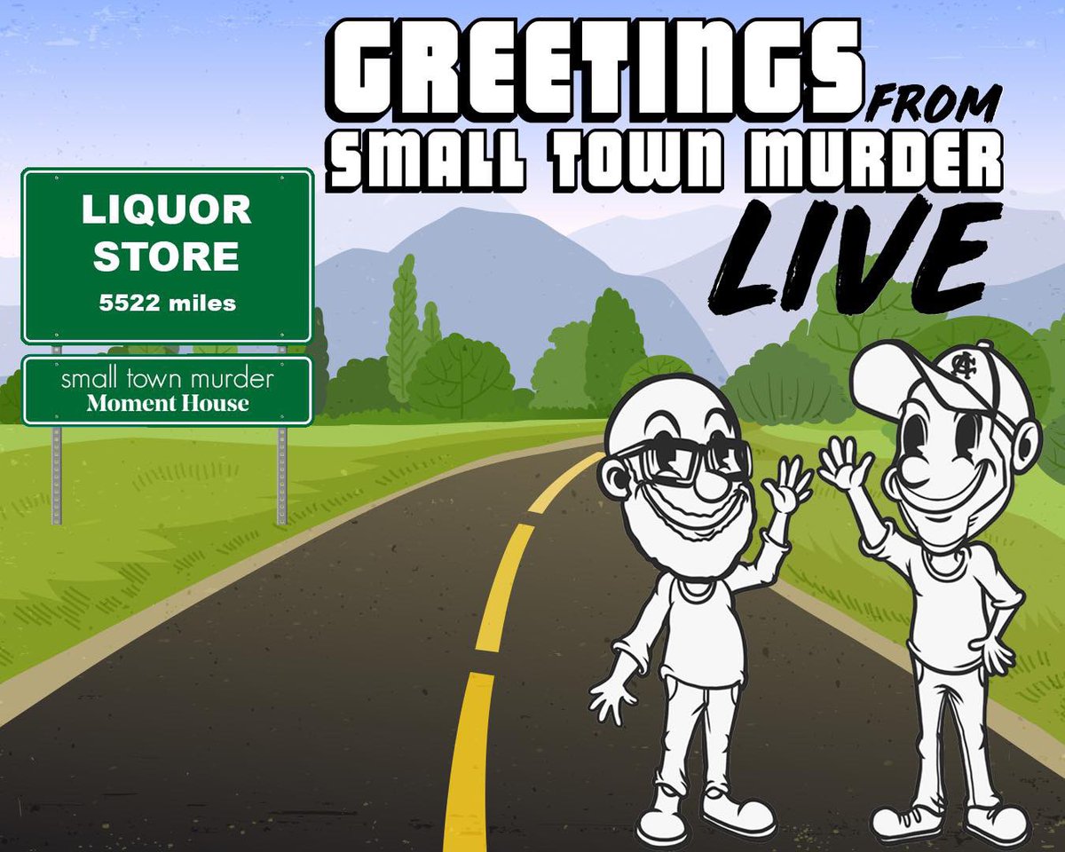The Pre-Sale is live! For the virtual live show! 
Go to momenthouse.com/smalltownmurder and use code YAYINDEED for tickets! 

May 5, 2022 
At 6 PM PST!