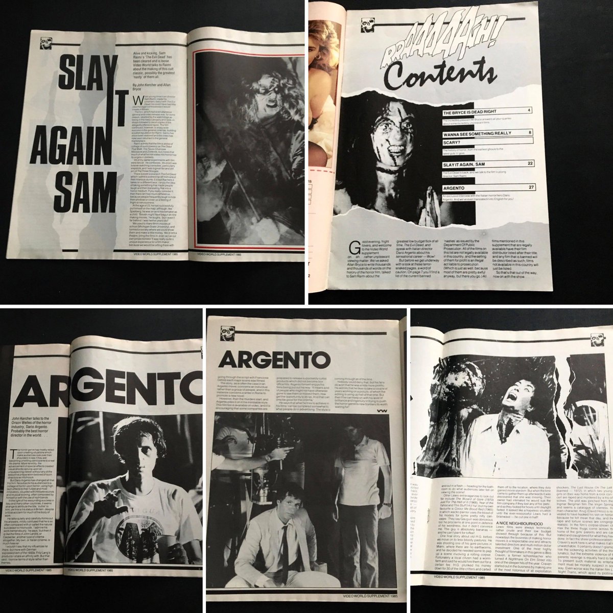 Alldatalostbook's tweet photo. Video World Nasty special supplement from 1985, interviews with Sam Raimi &amp;Dario Argento, a list of the current banned tapes etc, Zoltan Hound of Dracula on the cover FTW
https://t.co/qbjVRNfipt

#alldatalostbooks #precert #vhs  #vhshorror #videonasty #videonasties #horrormovies https://t.co/URALSsgFQb