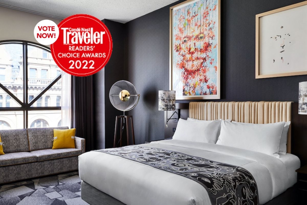 We are excited to announce our nomination in the Condé Nast Traveler 2022 Readers’ Choice Awards! Vote for your most memorable travel experiences for a chance to win a dream vacation for two! Find Saint Kate under Hotels &amp; Resorts – Milwaukee, WI. fal.cn/3nJtl