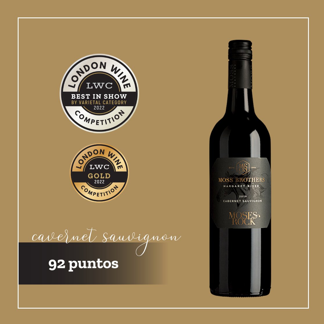 🏅 Gran éxito para Moss Brothers Moses Rock que ganó:
👉 Best in Show by Varietal: Cabernet Sauvignon
👉 Medalla de Oro con 92 puntos.
¡Felicitaciones !

#londonwinecompetition #sommelier
#sommeliers #vino #vinos #viñedos
#bebidasalcoholicas #bar
#brandy #vino #sommeliers #viñedo