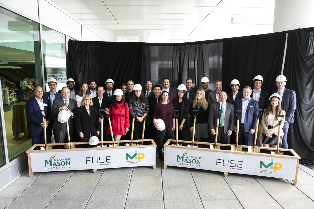 ClarkBuilds's tweet photo. Construction is officially underway at Fuse at Mason Square! #ClarkBuildsVA 

Client: @GeorgeMasonU
Developer: Mason Innovation Partners (led by @edgemoordevel)
Lead architect: @EYPAE
Commercial Interior Architect: OTJ Architects

Learn More: https://t.co/RgCQaSsU6L https://t.co/fWIH7Li2G5