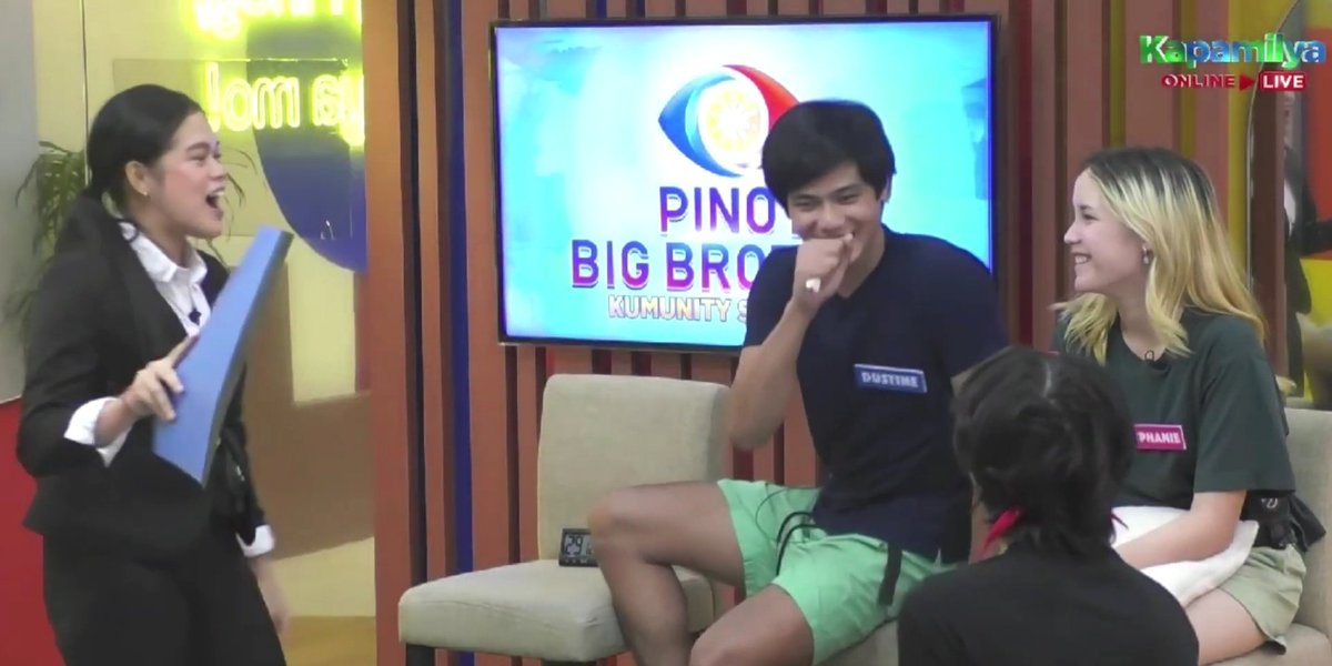 cicicrojo's tweet photo. Tiff was right. Natuwa ang kapatid niya kay Dustine.
It was a fun "therapy session" with Dustine and Stephanie. Both of them seemed prepared with all the activities they did with Tiff's little brother.
#PBBTeenMySacrifice #TeamStephanie #TeamDustine #TeamStef #TeamRob https://t.co/yLxQoifW0g