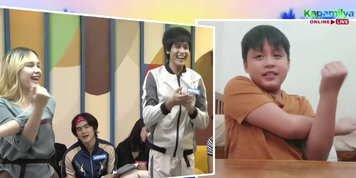 cicicrojo's tweet photo. Tiff was right. Natuwa ang kapatid niya kay Dustine.
It was a fun "therapy session" with Dustine and Stephanie. Both of them seemed prepared with all the activities they did with Tiff's little brother.
#PBBTeenMySacrifice #TeamStephanie #TeamDustine #TeamStef #TeamRob https://t.co/yLxQoifW0g