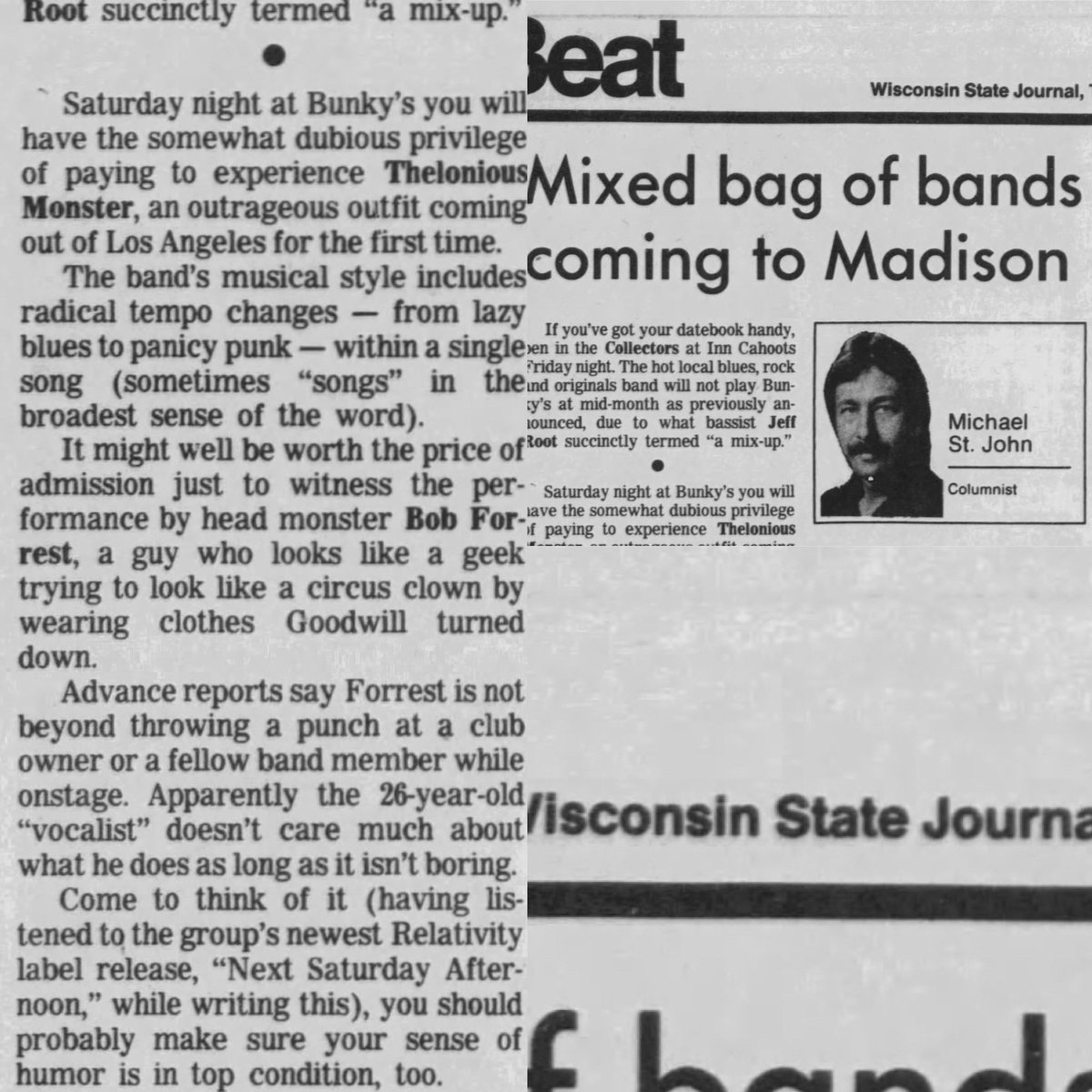 Thelonious Monster (@theloniousmnstr) on Twitter photo 