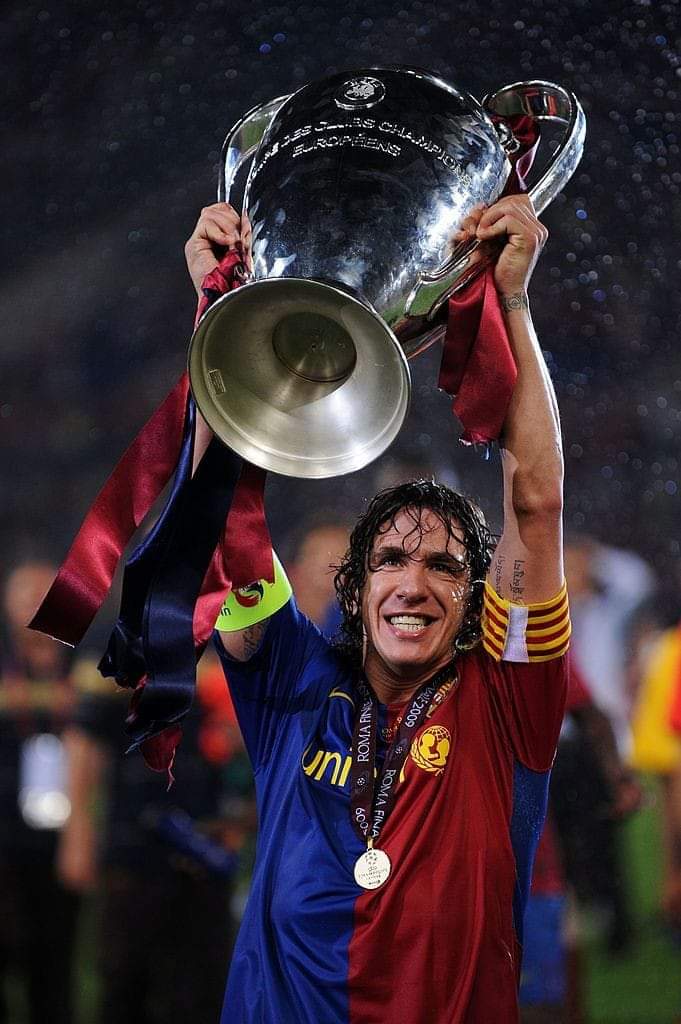 Tarzán de La Masia
Carles Puyol Saforcada My Capita Happy Bday    