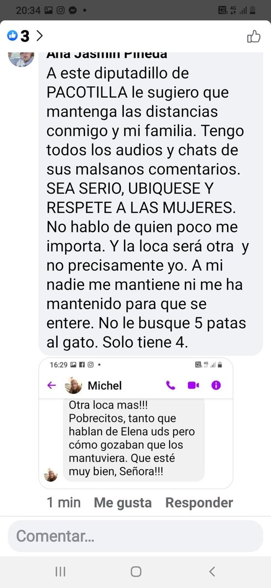 <a href="/michelduque8/">Michel Duque</a> <a href="/drodriven2/">Delcy Rodríguez</a> <a href="/irisvarela/">maria iris varela</a> <a href="/Mision_Verdad/">MV</a> <a href="/PedroCarreno_e/">Pedro Carreño</a> <a href="/Asamblea_Ven/">Asamblea Nacional 🇻🇪</a> <a href="/Gerardo4fPsuv/">Gerardo Márquez</a> <a href="/antvvenezuela/">ANTV Venezuela</a> <a href="/PsuvTrujillo20/">Psuv Trujillo</a> <a href="/dcabellor/">Diosdado Cabello R</a> <a href="/GobTrujillo/">Gobierno de Trujillo</a> A este diputadillo de PACOTILLA recién vestido, le hago una sugerencia RESPETE PARA QUE LO RESPETEN. No se meta ni conmigo ni con mi familia. Nuestro nombre le queda grande en su pestilente boca.