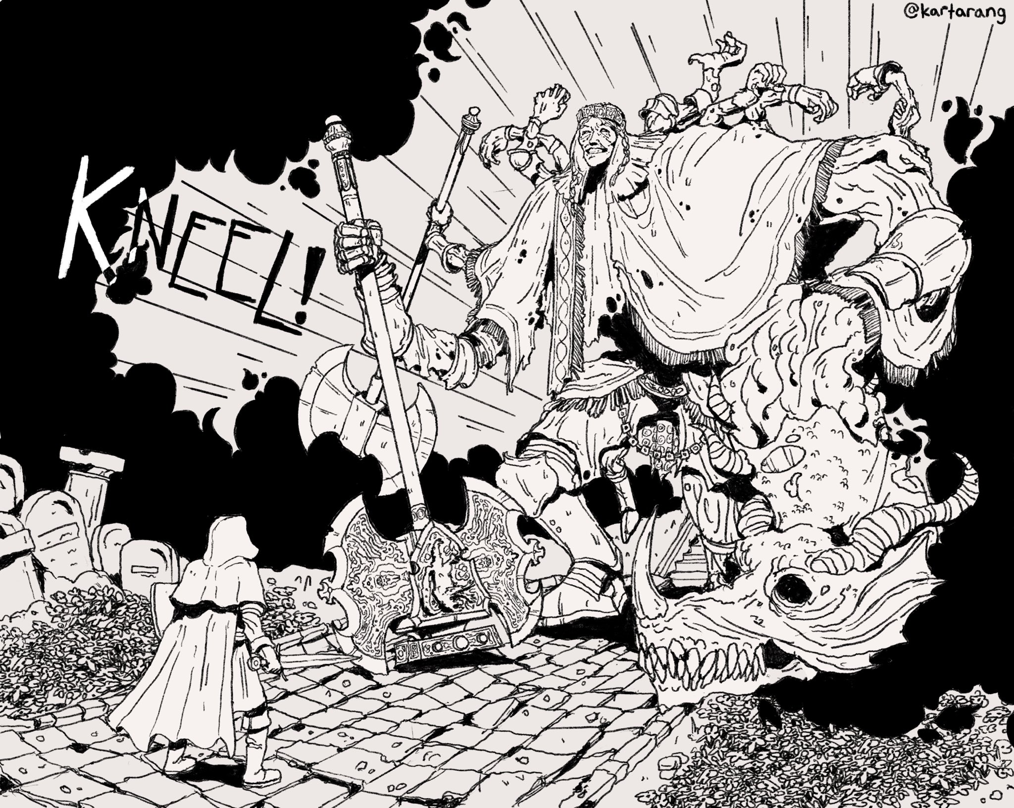 Ryan Kang on X: &ldquo;FOREFATHERS ONE AND ALL… BEAR WITNESS! #art 