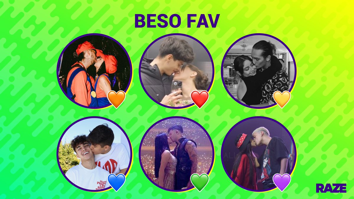 razeofficial's tweet photo. Fan de todos los besos, 🥰😍 ¿con cuál te quedas? #DíaInternacionalDelBeso https://t.co/wqT8UMXiOu