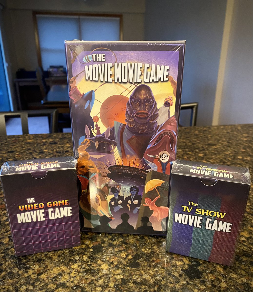 EmilyESisco's tweet photo. @joebereta @TheValleyfolk Ready for game night!🎬👾 https://t.co/6dB81aE3Nw