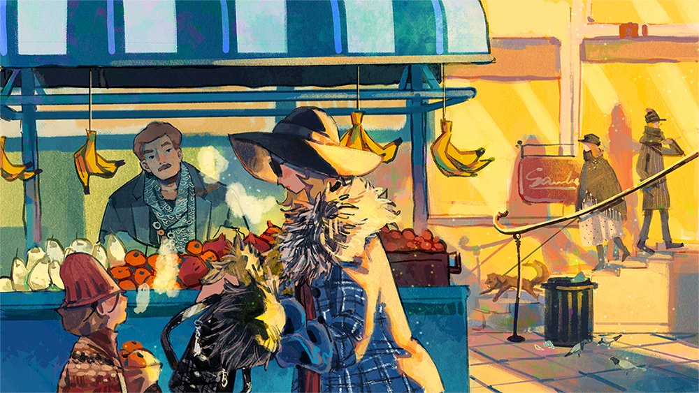 ashling_tu's tweet photo. Hi #PortfolioDay !
I'm Ashling, an illustrator/ concept artist who loves color and painterly style!
I'm looking for color direction/ anything color related position in Animation/ game industry :)

Also open for illustration commissions!
https://t.co/dQr48ageDQ
ashlingtu@gmail.com https://t.co/qGPovwUAHR