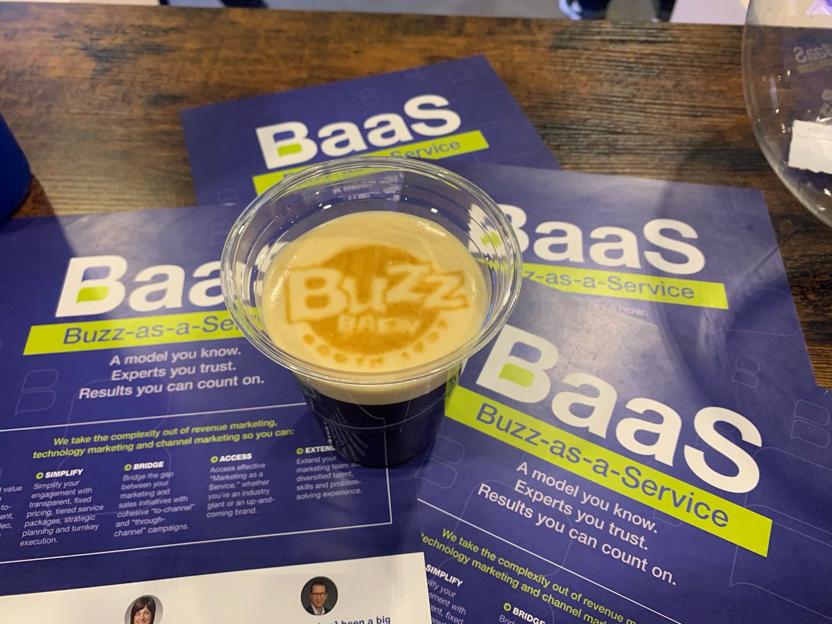 GoBuzzTheory's tweet photo. Need to get energized at #CPEXPO?
Stop by Booth 1907 for a cup of coffee that you can customize with whatever foam art you'd like!
And while you're here, the BuzzTheory team would love to connect with you!
#CPLV #CPEXPO2022 #ChannelPartners #channel #partners https://t.co/ETAEPuiObt