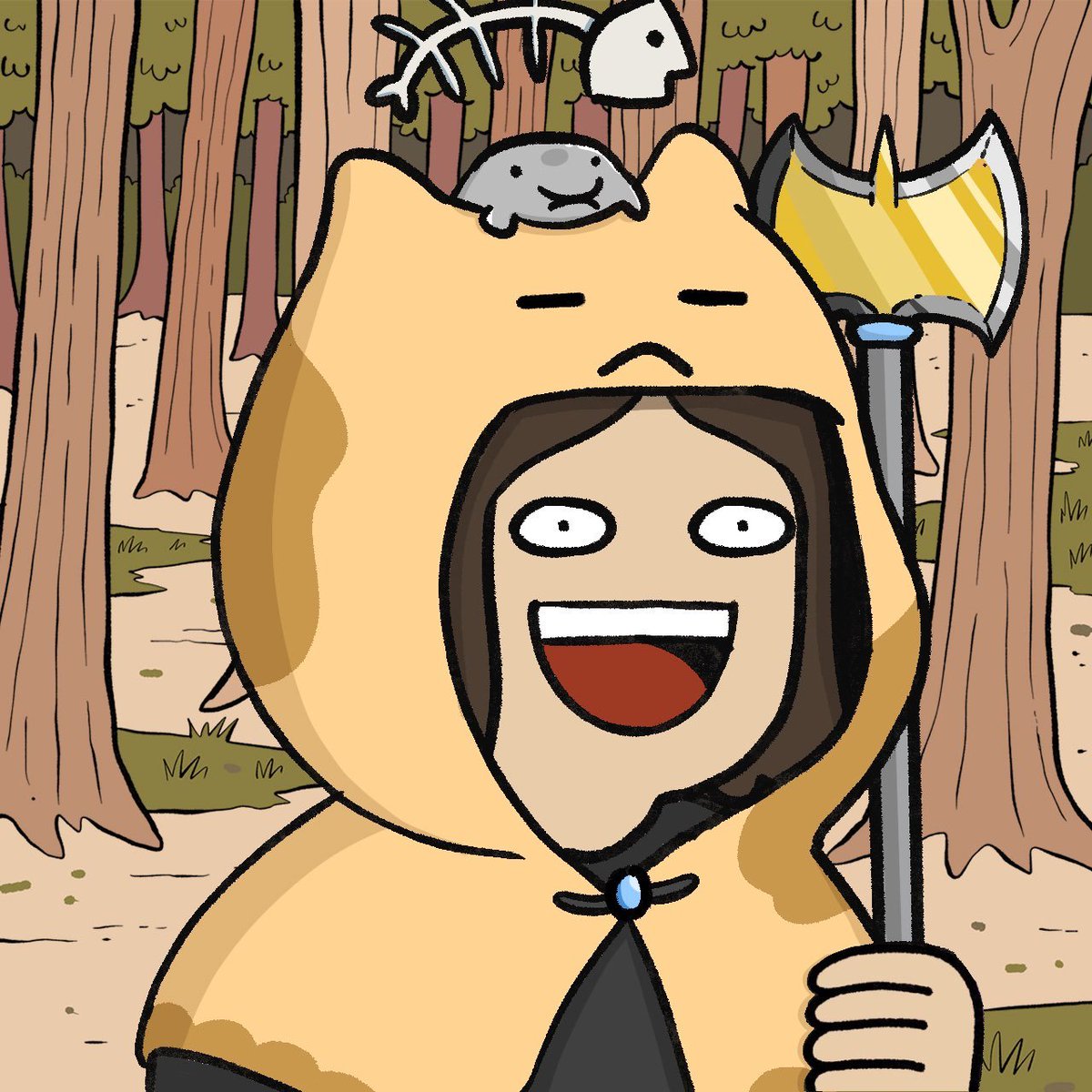 thegreatpond's tweet photo. Announcing Whiskers X @MindblowonNFT !

Within the lush Eastern Forest, there lies a small little pond that no whiskers can resist to take a refreshing dip in. A stranded barbarian chanced upon the pond. He was tired from his travels, the pond water was cool and the sun was 1/3 https://t.co/23FhqmHOI7
