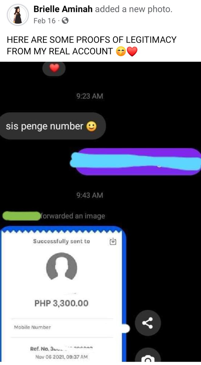 feedback from my past clients! 😚

hindi ko nalang ipost lahat 🥹 andami huhuu, screenshot ko nalang then kung nag dodoubt ka pa rin. Here yung link nung fb acc ko, check mo nalang lahat 🤗🤎

facebook.com/profile.php?id…