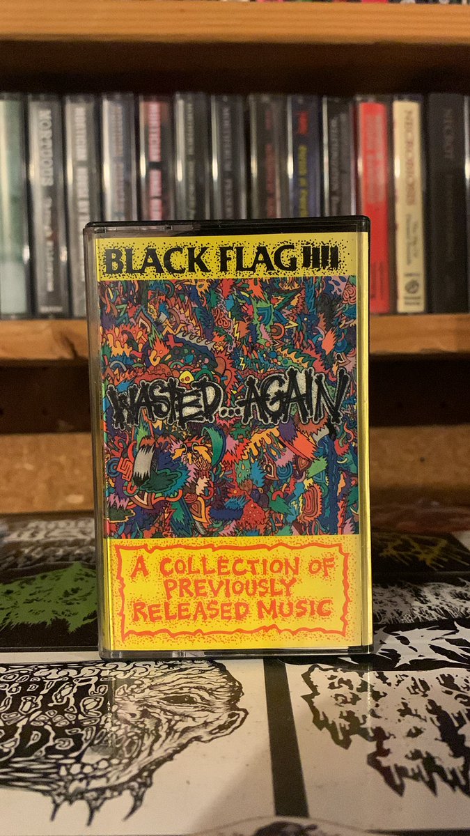 shreddedhuman87's tweet photo. BLACK FLAG wasted again https://t.co/uX4sKtJT8M