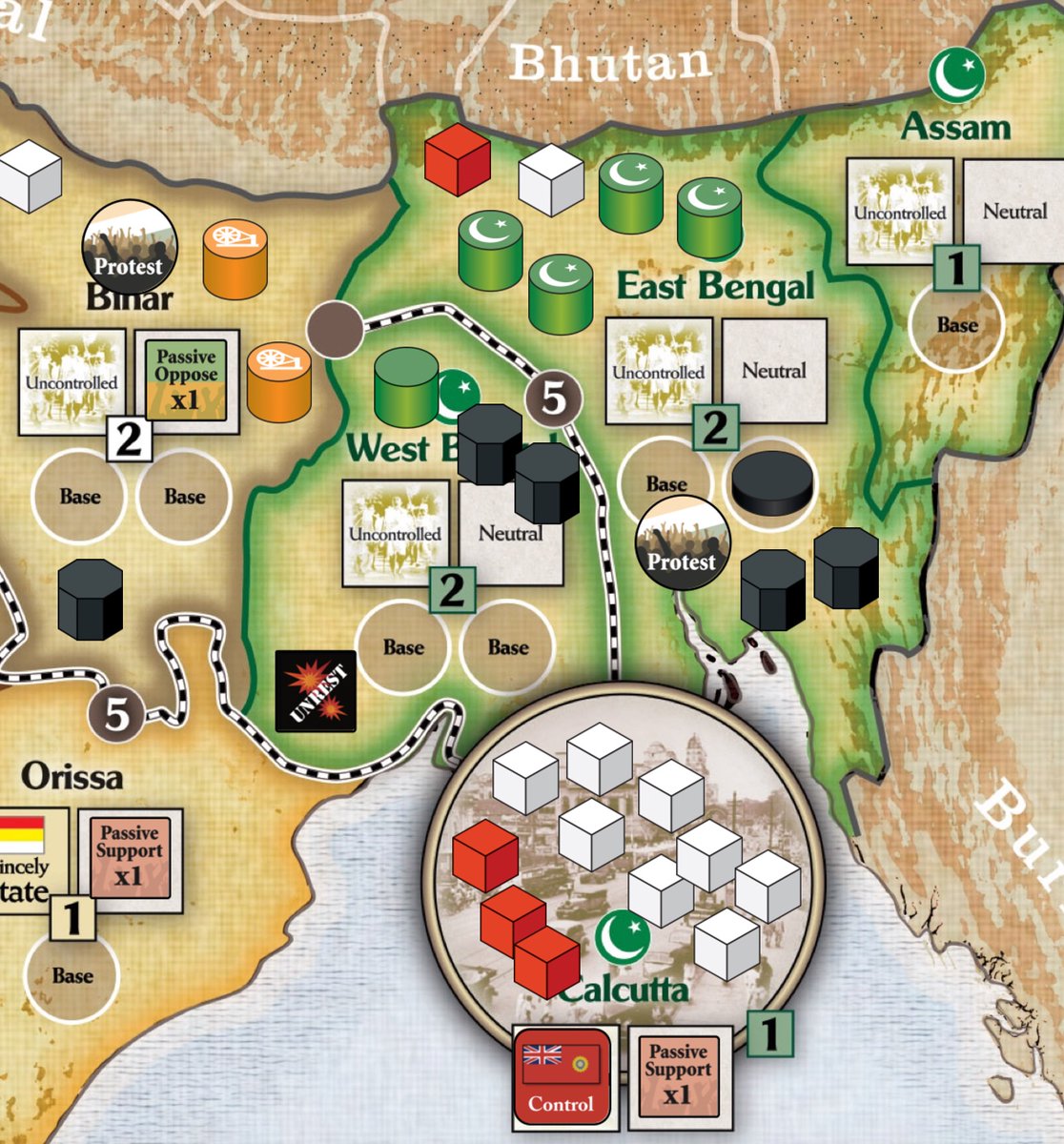 Scott's Raj prepares to crack some heads in East Bengal - GMT's Gandhi