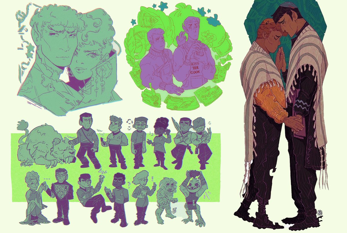 iguanadonis1's tweet photo. hi #PortfolioDay I'm Jules, a character designer looking for work! I have a passion for fashion, emotion, and color :) 
🐓https://t.co/3f20MrejKF
✉️art@julespremus.com
🐣prev: Marvel's Hit-Monkey &amp; Sony's Young Love https://t.co/CJXWdGo5q7