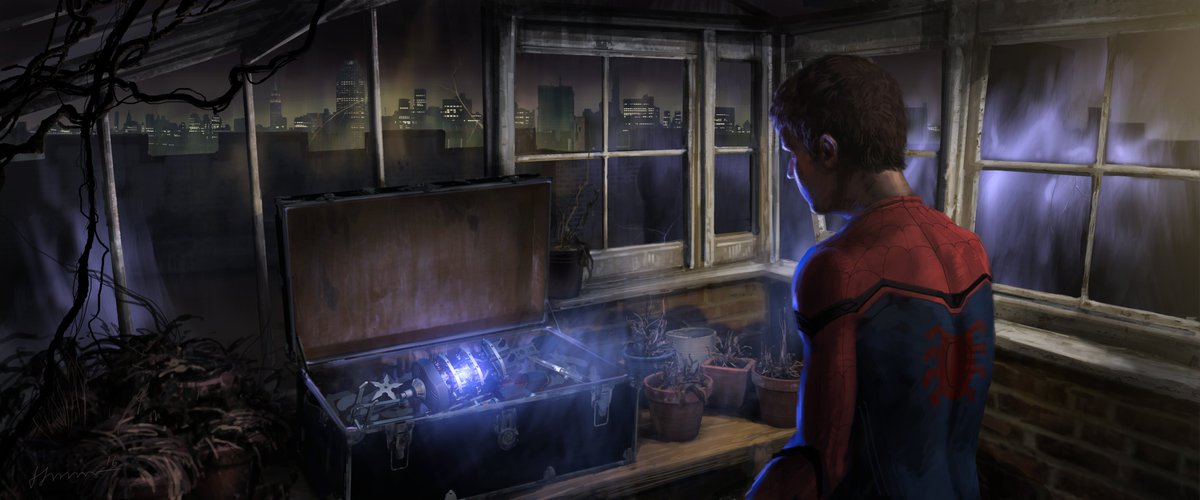 RT @_Earth_199999: Spider-Man Homecoming (2017) Film Concept Art https://t.co/9lZRMoS8sz
