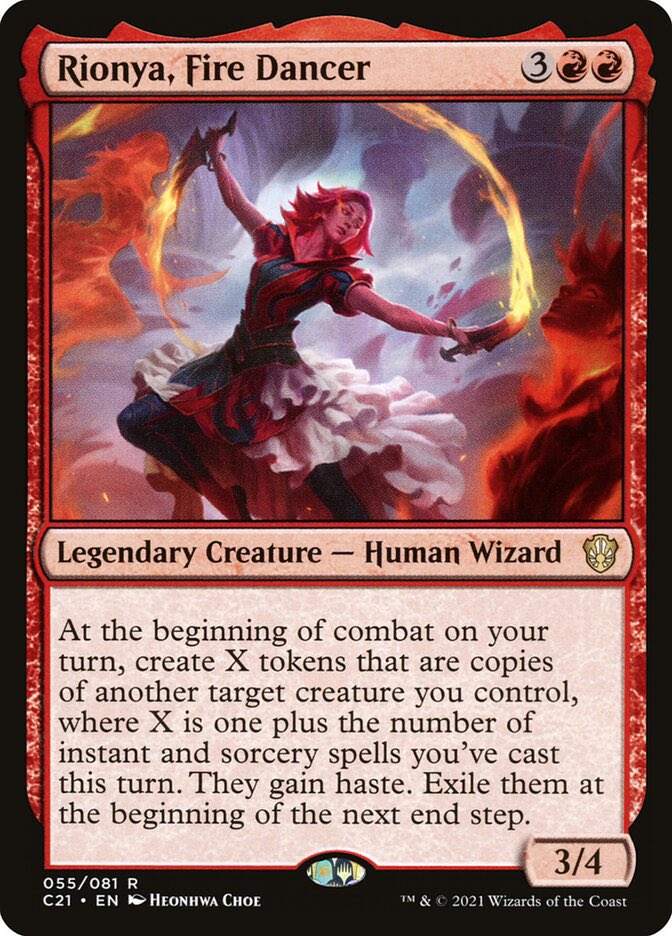 TabletopCommand's tweet photo. Tune in tomorrow night @ 8pm central for an explosive #Commander #Twitchstream #Match featuring Rionya, Fire Dancer! 🔥💃 #MTG #EDH #Twitch #LIVE #Livestream #MagicTheGathering https://t.co/7gQCXCcIBA