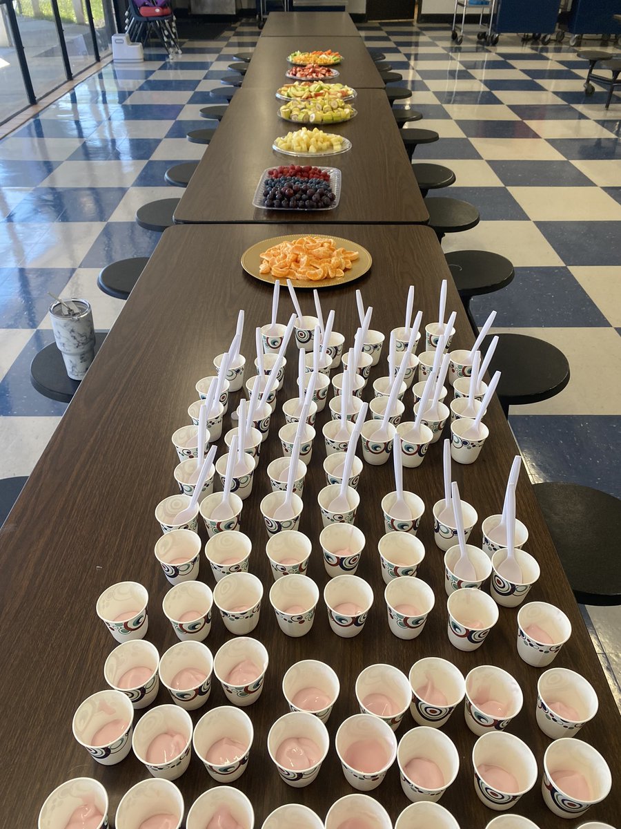 cobb_early's tweet photo. Our students loved the healthy treats for Tasty Tuesday   #WOYC   @CobbSchools https://t.co/6Wp7ZxlX2p