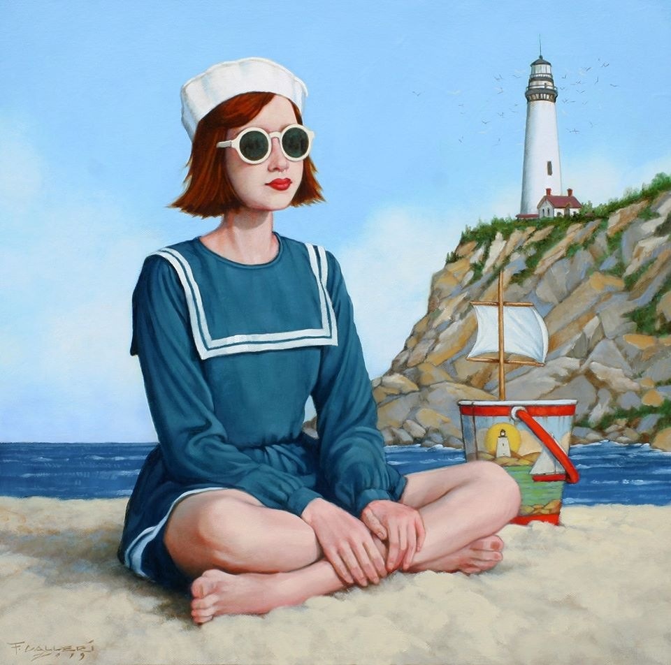JimBeattie18's tweet photo. " The Quieter you become, the more you are able to hear ". -- Rumi.
Artist : Fred Calleri. https://t.co/2mKxFnH3SB