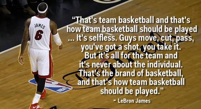 IMPurpleLuvs's tweet photo. @onlytaron @KingJames Don't blame one
Basketball =a game played between two teams of five players📌 https://t.co/QJtC5ZV91T
