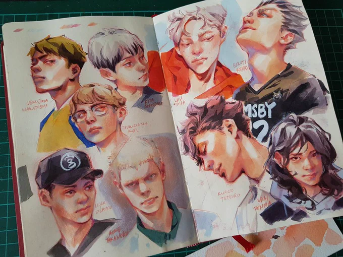 Hello #PortfolioDay

I'm Dinan and I love making watercolor illustrations of portraits and random shenanigans 💖

More works: https://t.co/6bFmVmLoyS 