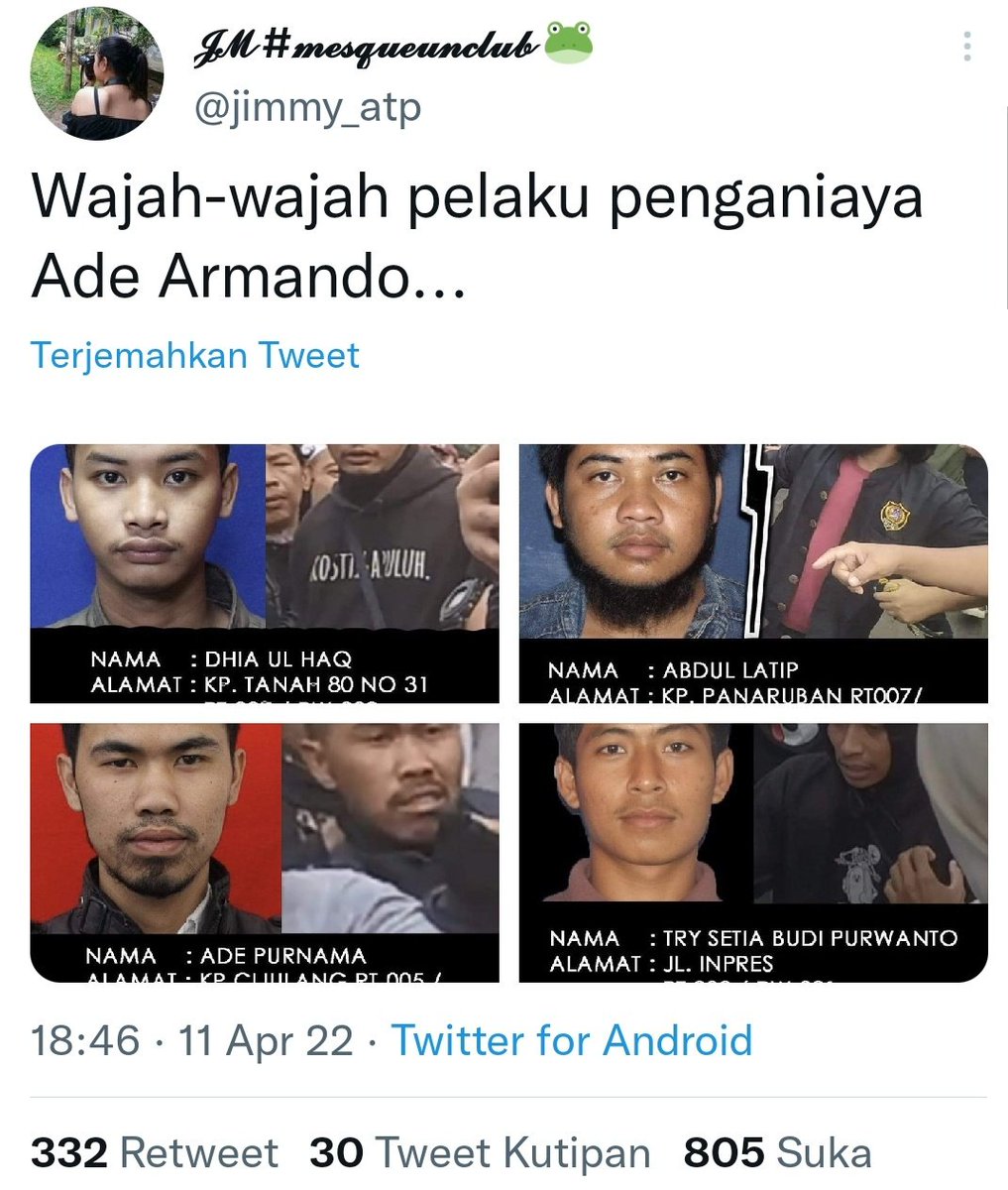 Fitnah keji buzzerp Husin CS jelas pelanggaran pidana bisa dijerat pasal penyebaran hoax dg ancaman 6th bui &amp; pasal penyebaran data pribadi dg ancaman 10th bui

Yang setuju silahkan retweet!!
#TangkapHusinShihab
 bit.ly/3IhFnZg