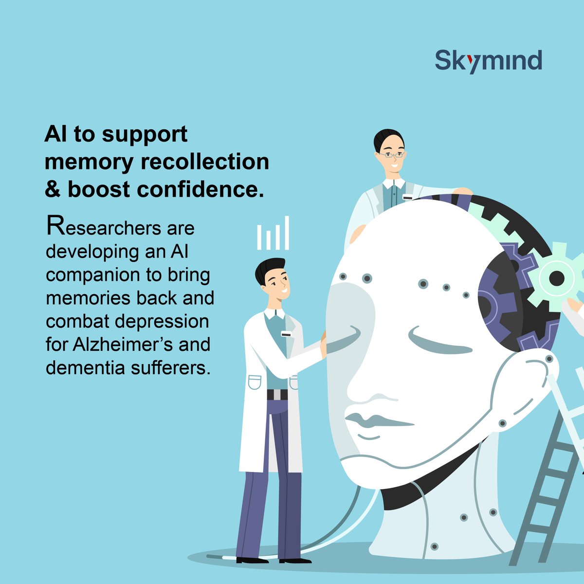 skymind_global's tweet photo. Interesting Fact: AI to support memory recollection &amp; boost confidence. 

#Skymind #AI #ArtificialIntelligence #Aifact #Alzheimer #dementia https://t.co/njh4JznrPp