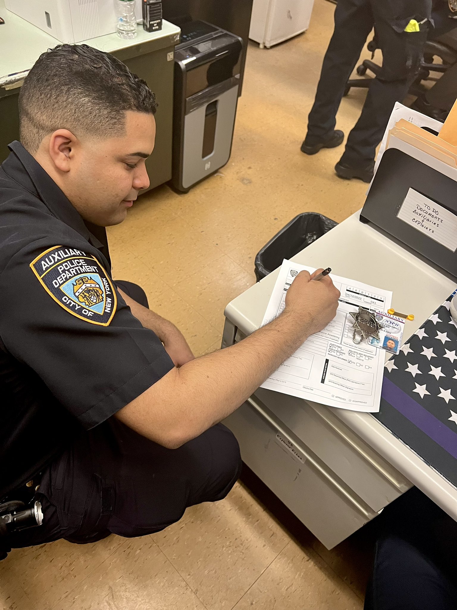 NYPD 43rd Auxiliary on Twitter "We would like to thank you for your