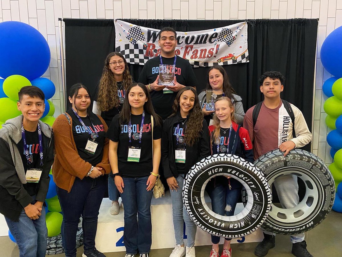 SocorroStuco's tweet photo. What an amazing honor to have attended the High School Annual State Conference! Our council is so grateful to have received two awards that only 10 councils get out of the state of Texas! The state conference was so amazing can’t wait to be back next year! @Socorro_HS https://t.co/MdT2fr1kIG