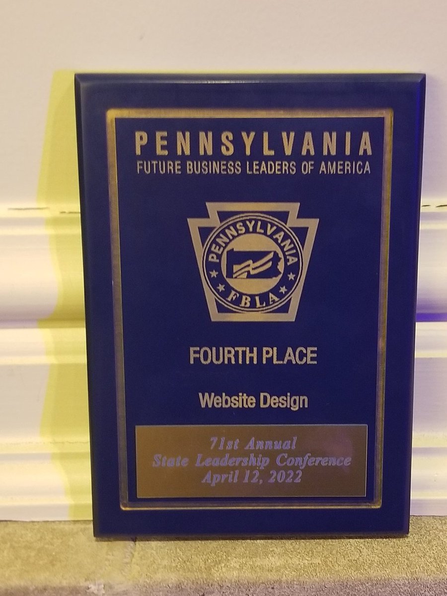 NazFBLA's tweet photo. Antonio Alessi 4th place Website Design! https://t.co/FlCTcXCx0G