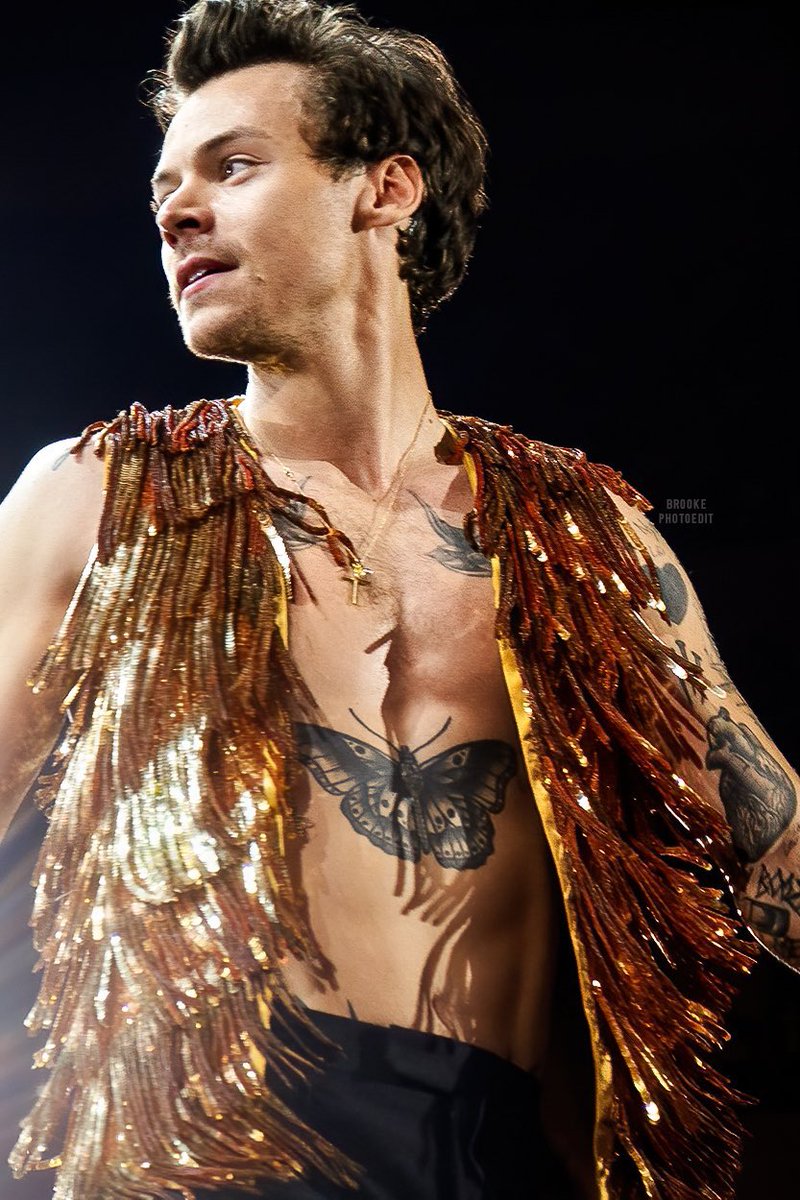 HLDTour's tweet photo. Harry Styles, live from UBS Arena. 
#LoveOnTourLongIsland 
11.28.21 

📸: @brookephotoedit https://t.co/7Noh0V3JZP