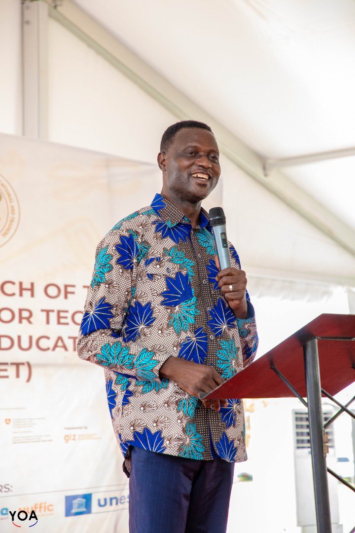 yoadutwum's tweet photo. On Tuesday 12th April, I represented H. E. President Nana Addo Dankwa Akufo-Addo to launch the Commission for Technical and Vocational Education and Training (CTVET) at Kumasi Technical University, Adako-Jachie. https://t.co/Ggvn8BX8Jk