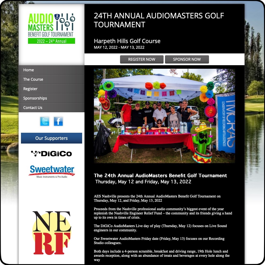audiomasterstn's tweet photo. The #AudioMasters Nashville 2022 #BenefitGolfTournament is Just One Month Away!
Details & Registration @ https://t.co/1qJWPQPa6c
#NashvilleEngineerReliefFund #AESNashville #AESorg #audioengineer @DiGiCo_official @SweetwaterSound #audioengineers #AudioMastersTN https://t.co/1vTvfM6m9p