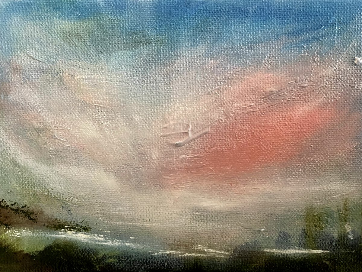 paintings_365's tweet photo. Pink cloud on the cove
12 April 2022
15cm x 20cm
Oil on canvas
🌟RESERVED!
Happy birthday Fiona! 🎉🎊
Email littlepaintings365@gmail.com to reserve your unique gift
#birthdaygift #uniquegift #littlepaintings #landscapepainter #sussexartist #ukpainter #britishartist #nftart https://t.co/xl4C5E3wWG