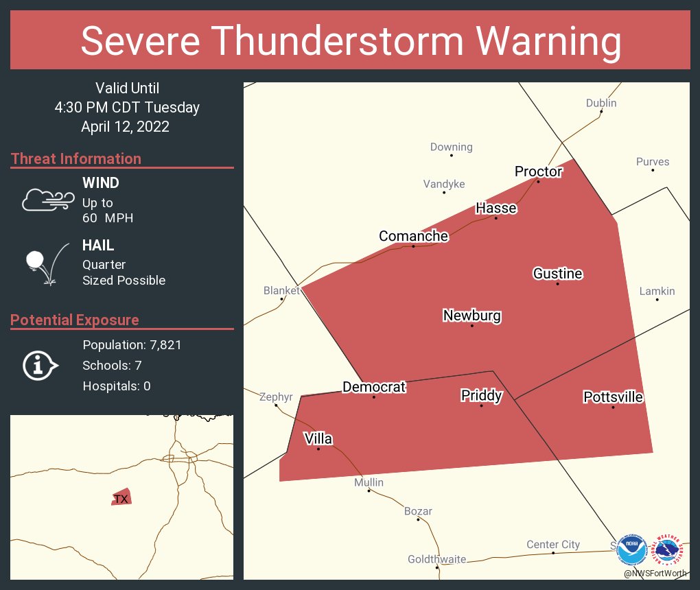 NWS Severe Tstorm on Twitter "Severe Thunderstorm Warning continues