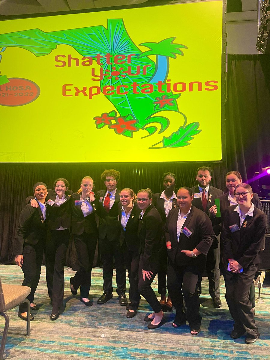 deltona_hsa's tweet photo. A fun and successful weekend at HOSA SLC! Congratulations to all of our students who made it this far. Everyone worked incredibly hard and had a blast doing it! Special congrats to Olivia Rodriguez for earning 5th place in Sports Medicine 🏅🤩 @DHSHappenings https://t.co/VKfROEc8Tq