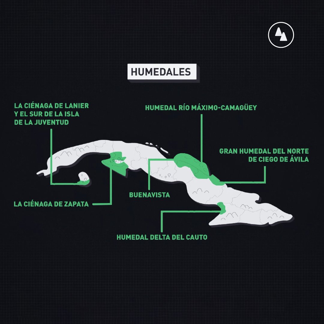 [3/4] -Dos parques nacionales son Patrimonio Natural de la Humanidad, según <a href="/UNESCO/">UNESCO 🏛️ #Education #Sciences #Culture 🇺🇳</a>.

-Seis humedales son sitios #Ramsar, o sea, protegidos por su diversidad biológica bajo la Convención de igual nombre.