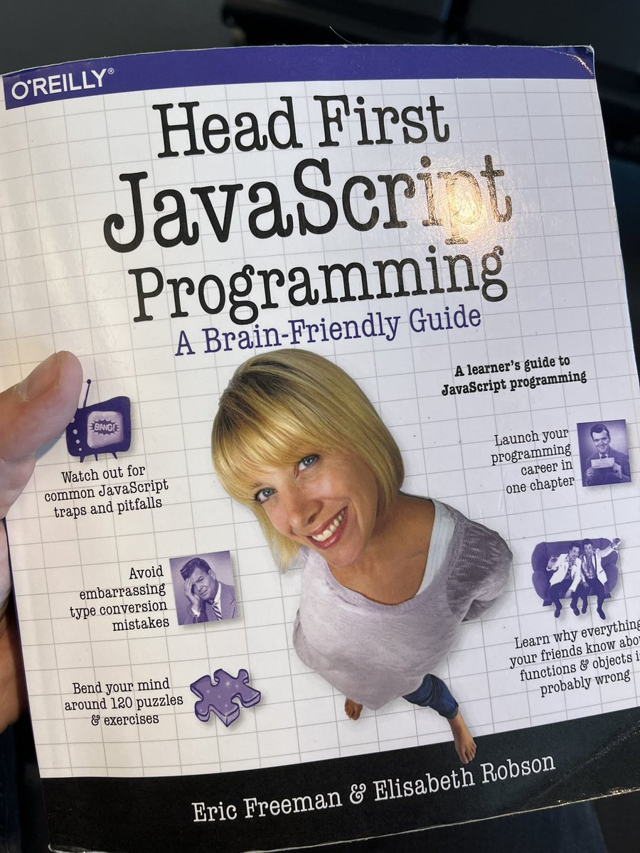 codeMatt0101's tweet image. Day 2 of #100DaysOfCode: back to JavaScript fundamentals with Head First JS Programming! #100Devs